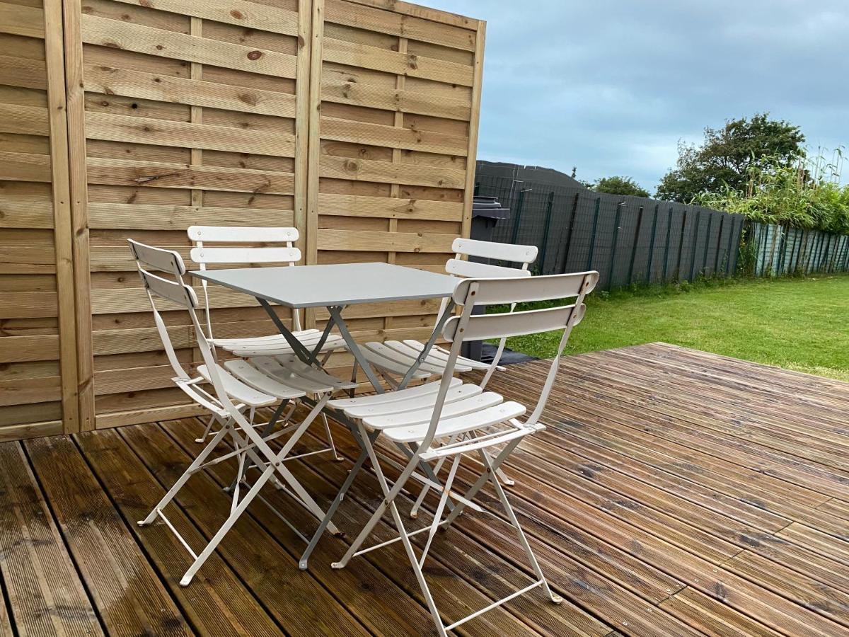 Maison De Village Avec Jardin 15Mn Des Plages, Wifi, 2 Chambres, Jardin Hesdin-lʼAbbé المظهر الخارجي الصورة