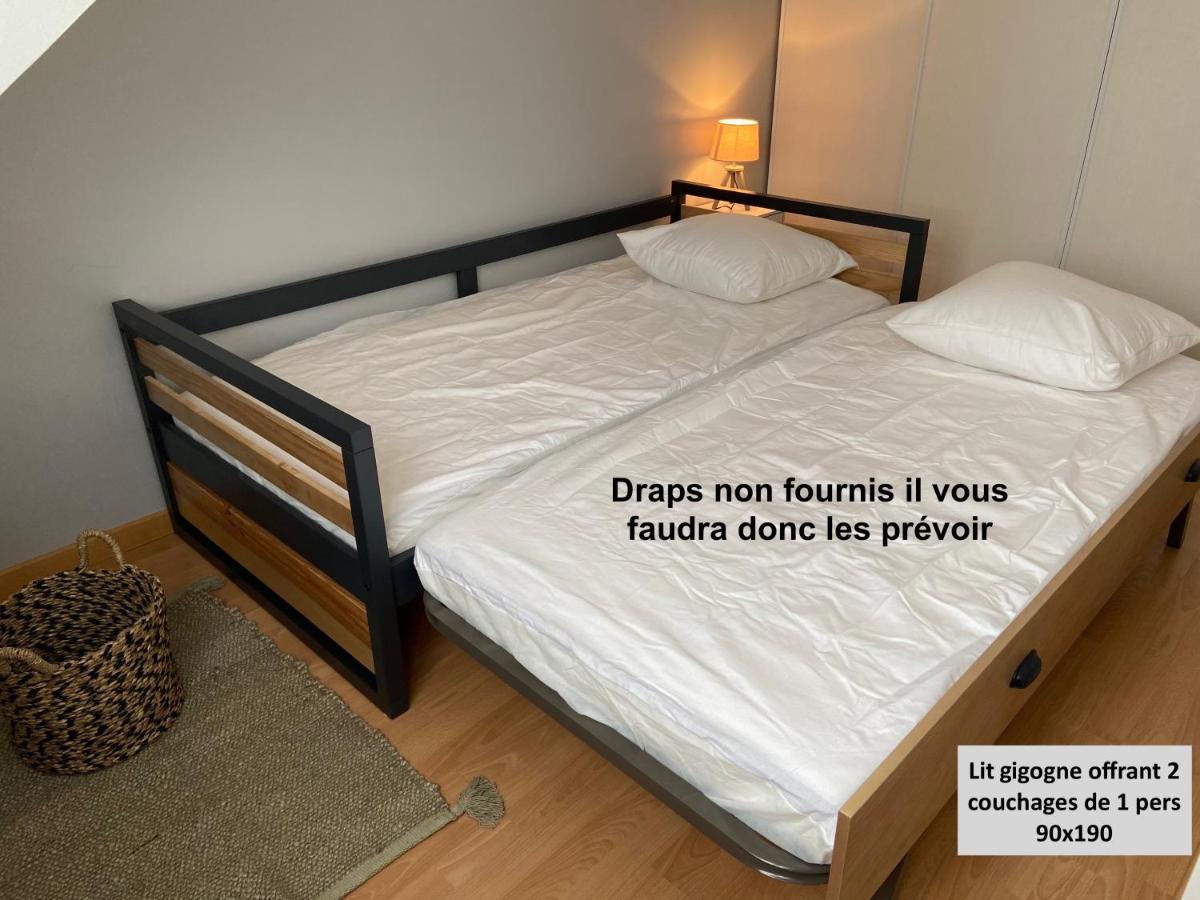 Maison De Village Avec Jardin 15Mn Des Plages, Wifi, 2 Chambres, Jardin Hesdin-lʼAbbé المظهر الخارجي الصورة