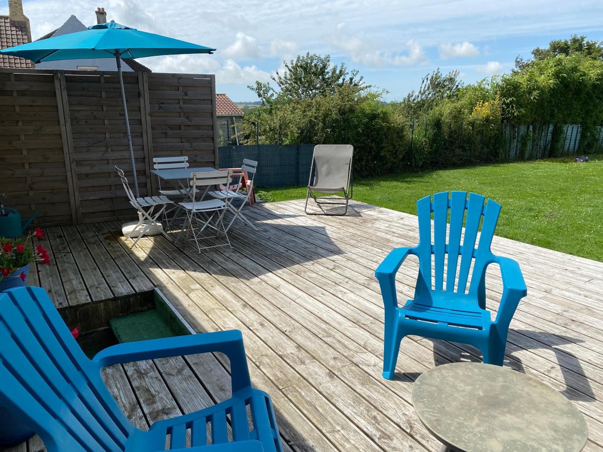 Maison De Village Avec Jardin 15Mn Des Plages, Wifi, 2 Chambres, Jardin Hesdin-lʼAbbé المظهر الخارجي الصورة
