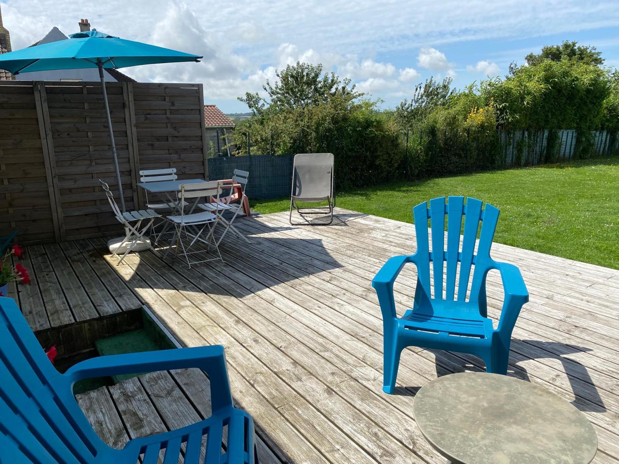 Maison De Village Avec Jardin 15Mn Des Plages, Wifi, 2 Chambres, Jardin Hesdin-lʼAbbé المظهر الخارجي الصورة